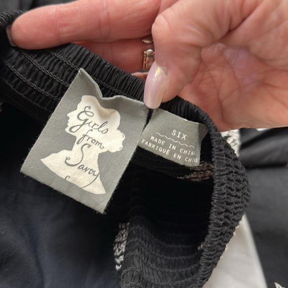 Anthropologie | Girls From Savoy Sparrow Embroidered Halter Top Blouse Size 6 - Picture 7 of 10